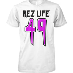 Rez Life 49 -T-Shirt (Violet)