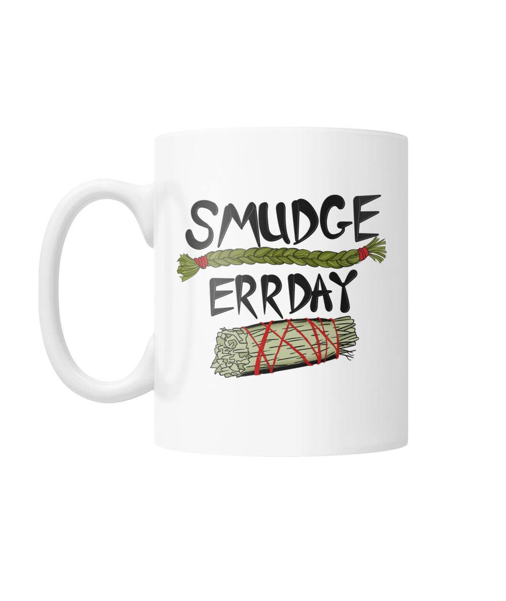 Smudge Errday - White Coffee Mug