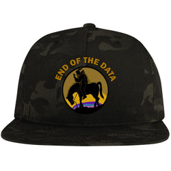 End Of The Data - Flat Bill High-Profile Snapback Hat
