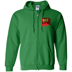 Rez Life - (Maroon) -Zip Up Hooded Sweatshirt