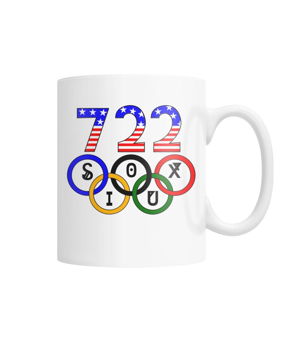 722 SIOUX Olympic Color- White Coffee Mug
