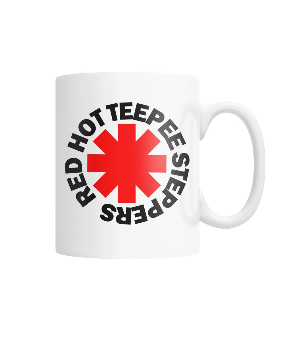 Red Hot Teepee Steppers - White Coffee Mug