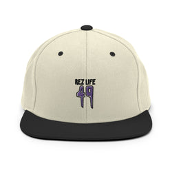 Rez Life 49 - (Violet) Snapback Hat