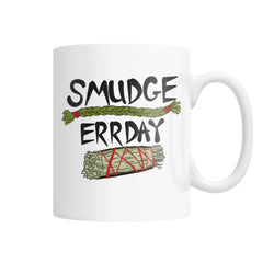 Smudge Errday - White Coffee Mug